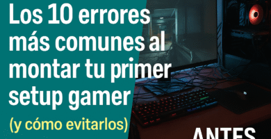 Los 10 errores más comunes al montar tu primer setup gamer (y cómo evitarlos)